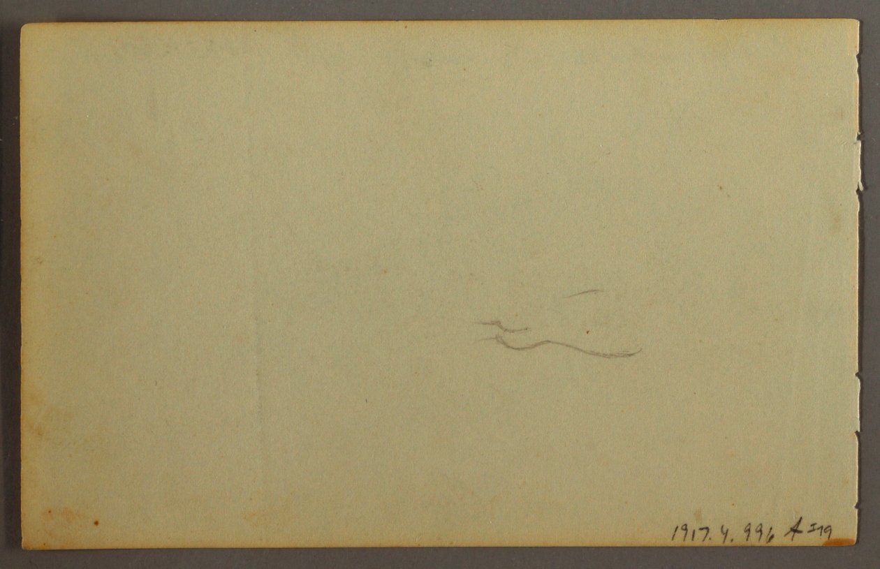 Desenho, Estudo de nuvens, 1844 de Frederic Edwin Church
