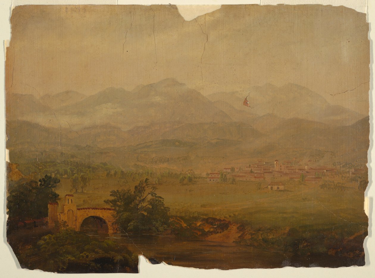 Desenho, Colomhia ou Equador, 1853 de Frederic Edwin Church