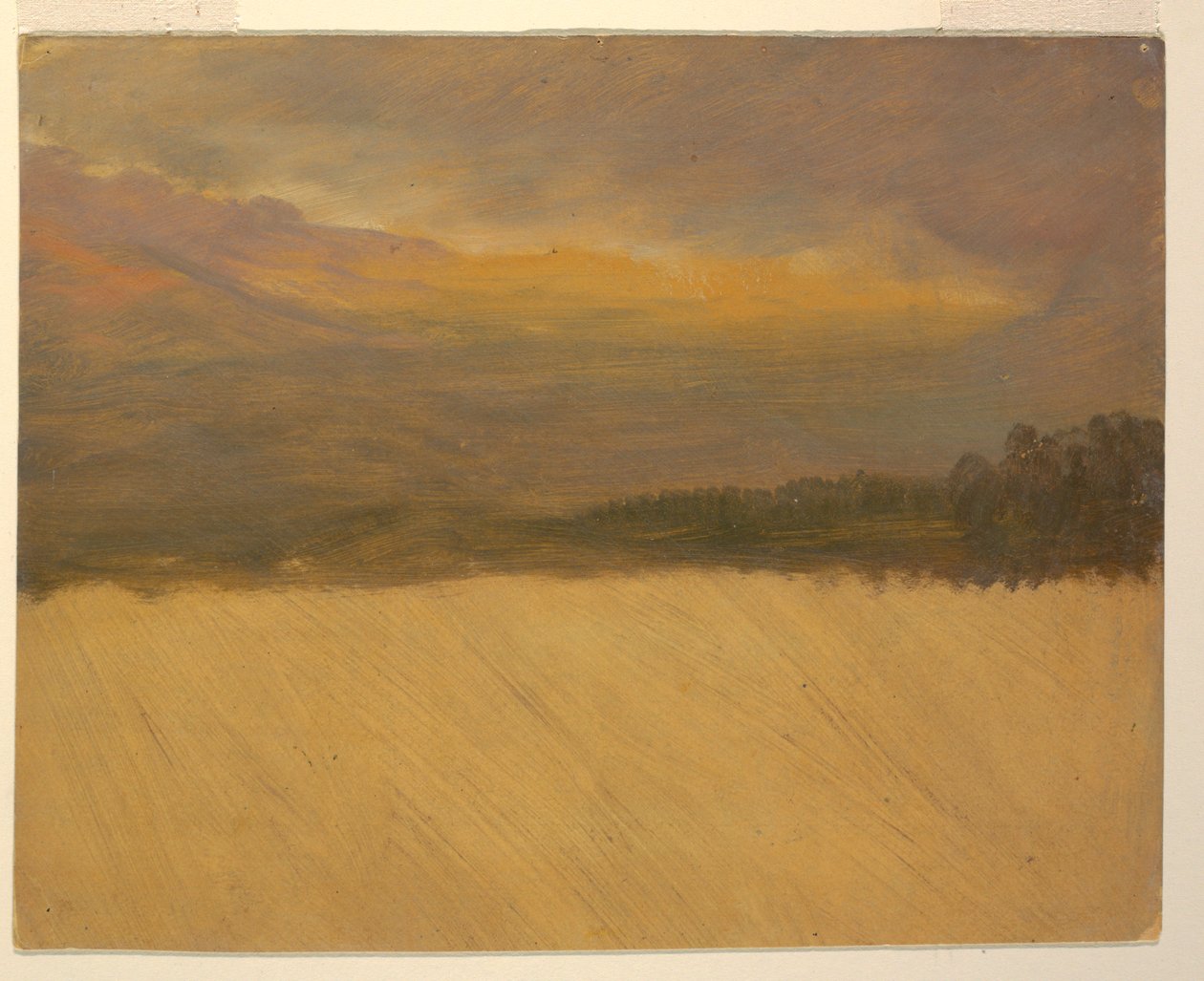 Desenho, Paisagem montanhosa, 1860-70 de Frederic Edwin Church