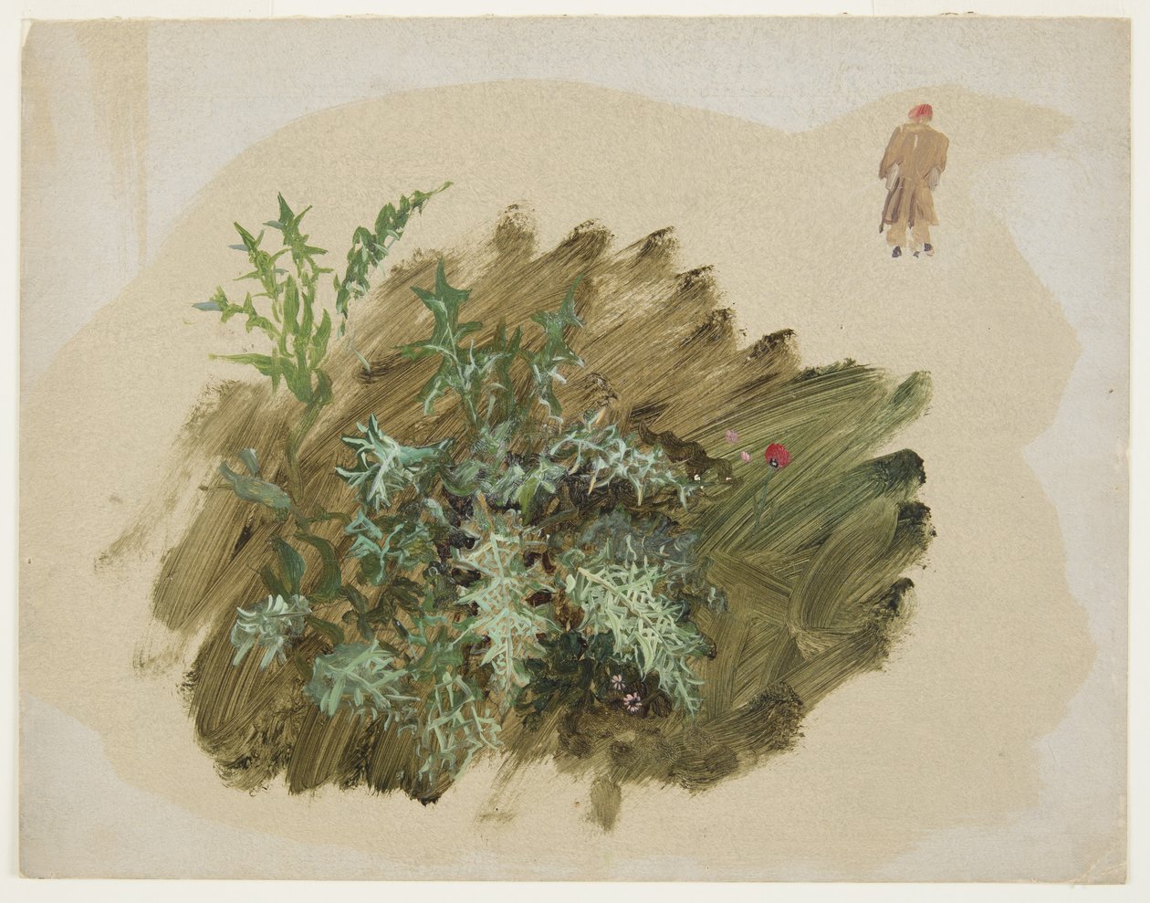 Desenho, Estudos de plantas, 1865 de Frederic Edwin Church