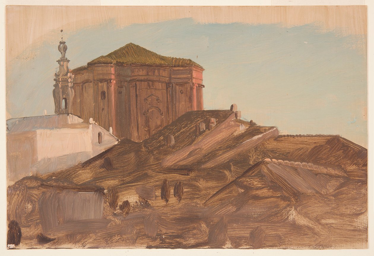 Desenho, Telhados perto de Sant