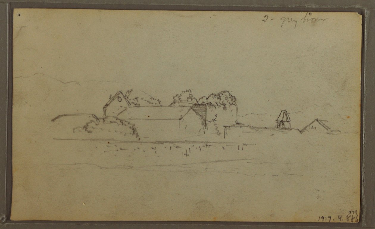 Desenho, Esboços, Equador ou Colômbia; Verso: Esboços, Equador ou Colômbia, 1857 de Frederic Edwin Church