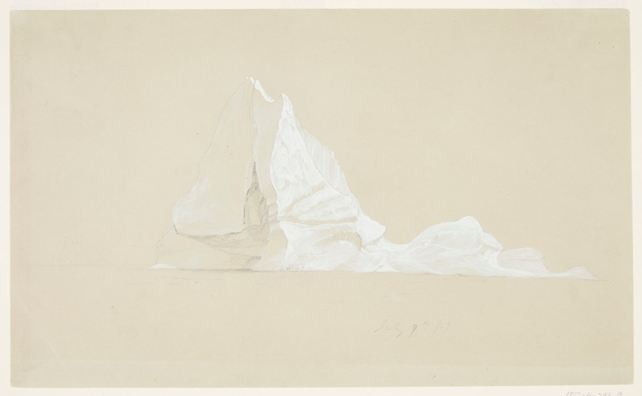 Iceberg flutuante de Frederic Edwin Church