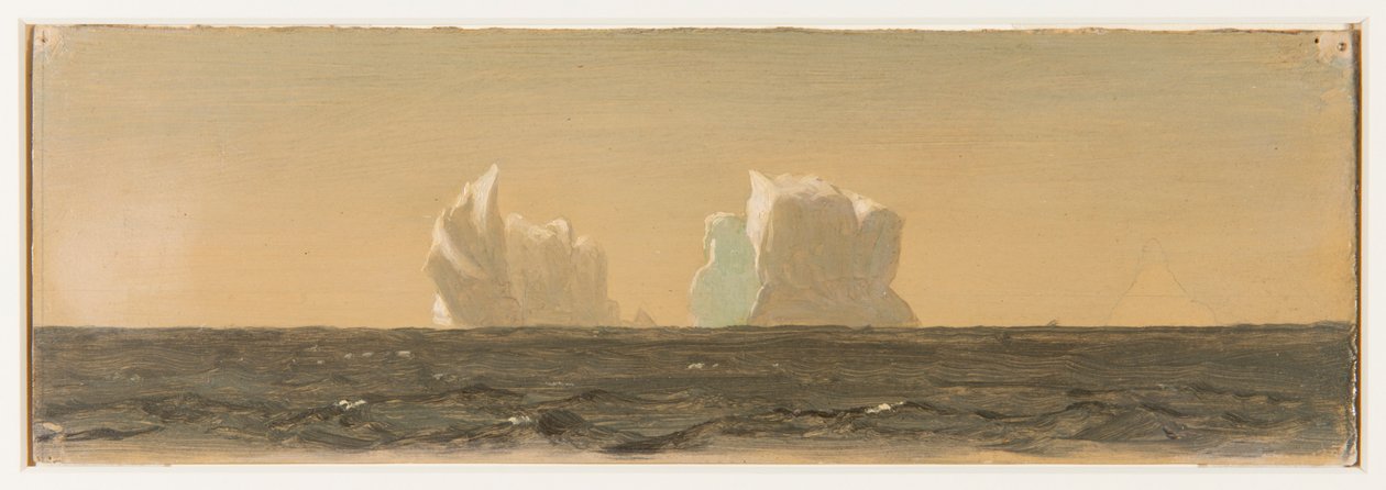Icebergs Flutuantes de Frederic Edwin Church