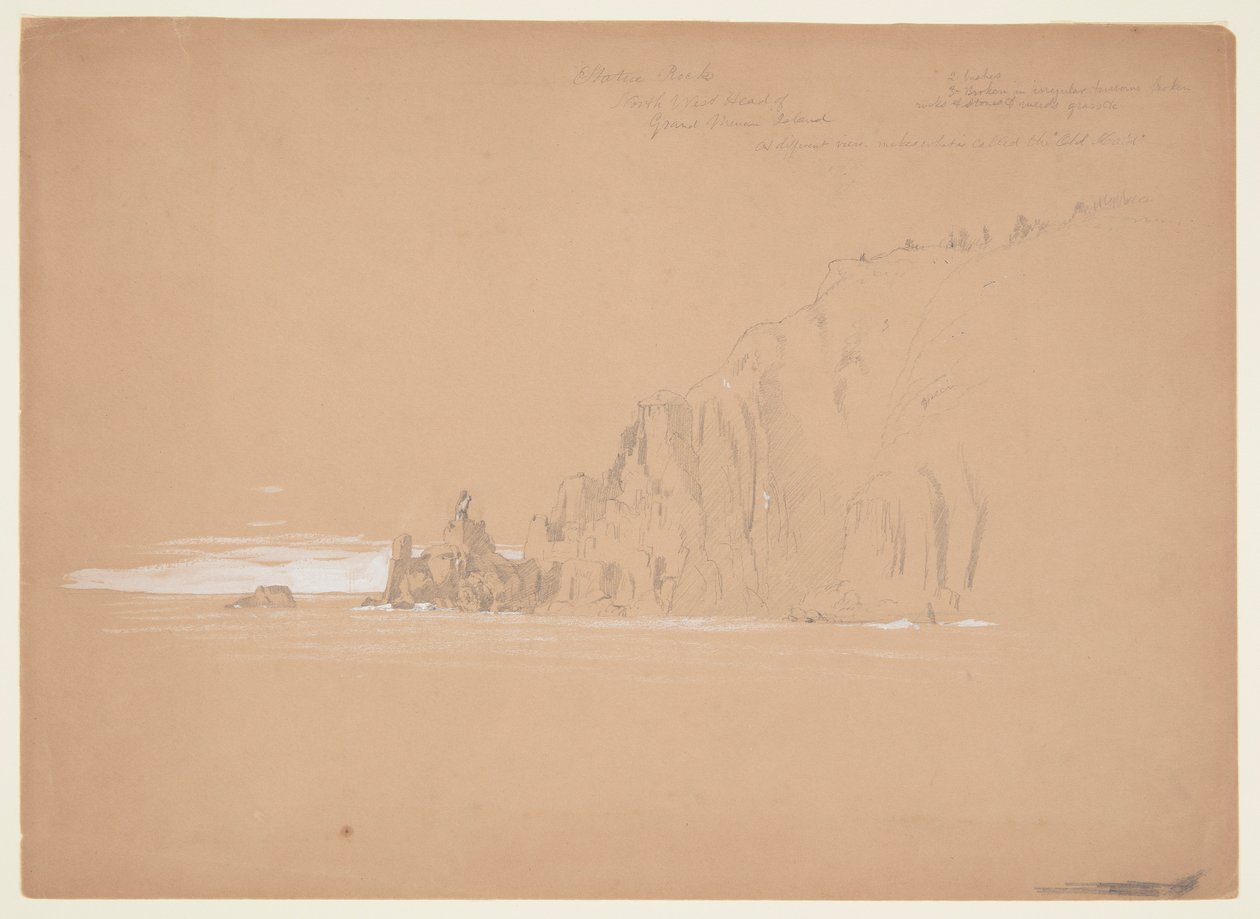 Ilha Grande Manan de Frederic Edwin Church