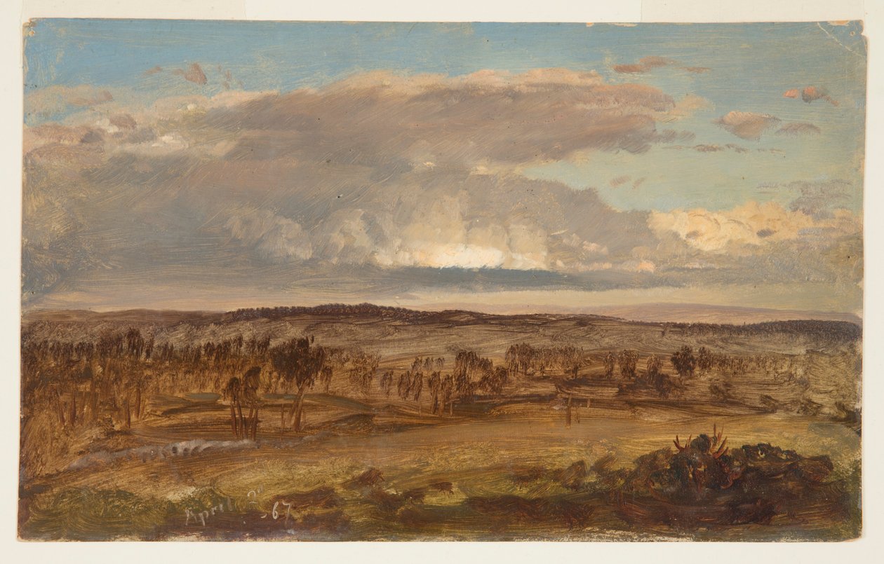 Vale do Hudson de Frederic Edwin Church