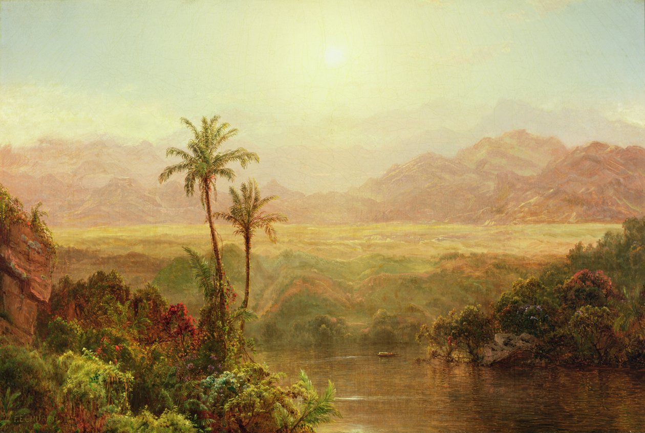 Nos Andes de Frederic Edwin Church