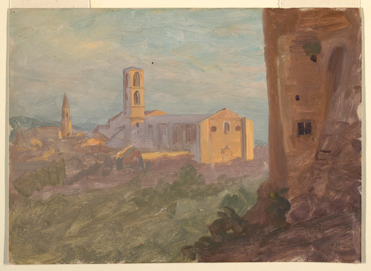 Cidade italiana ou suíça de Frederic Edwin Church