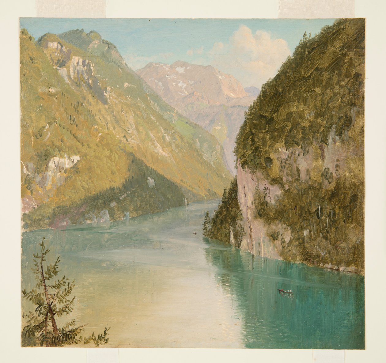 Koenigssee, Baviera de Frederic Edwin Church