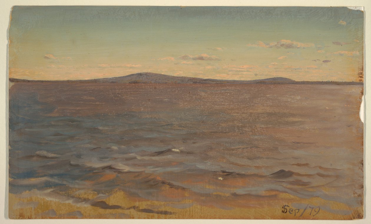 Maine, Lago Katahdin? de Frederic Edwin Church
