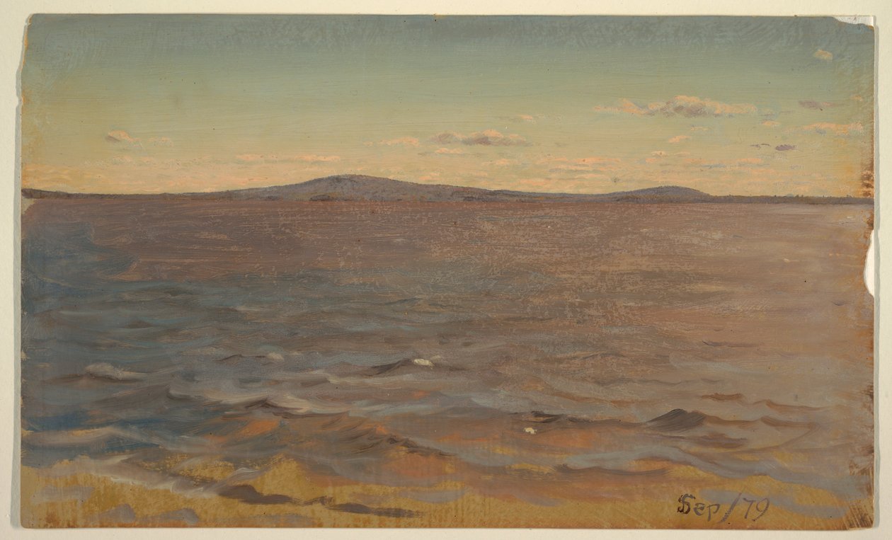 Maine, Lago Katahdin de Frederic Edwin Church