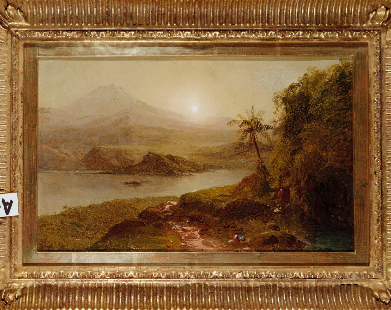 Paisagem montanhosa de Frederic Edwin Church