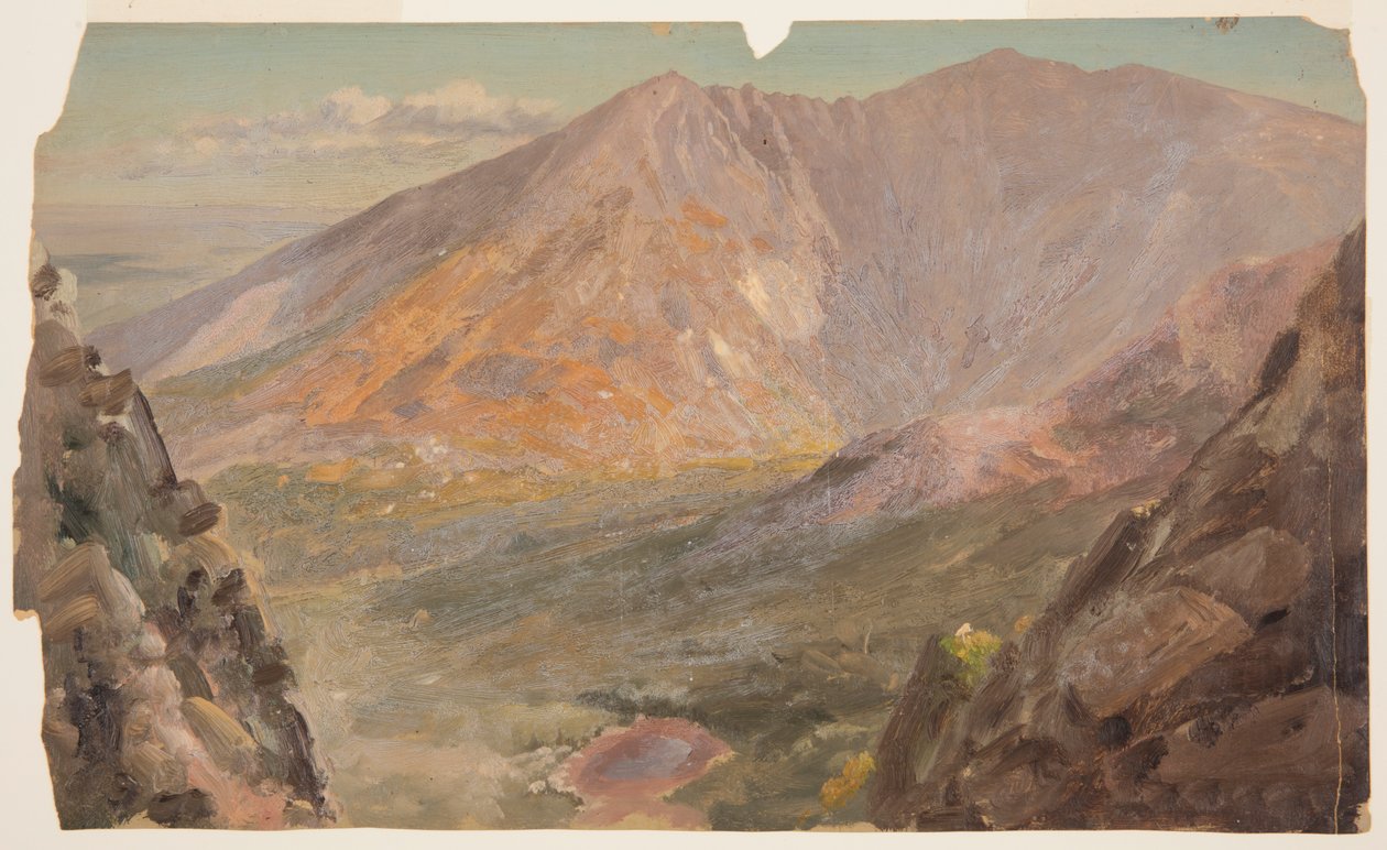 Mt. Katahdin, Great Basin de South Turner Mountain de Frederic Edwin Church