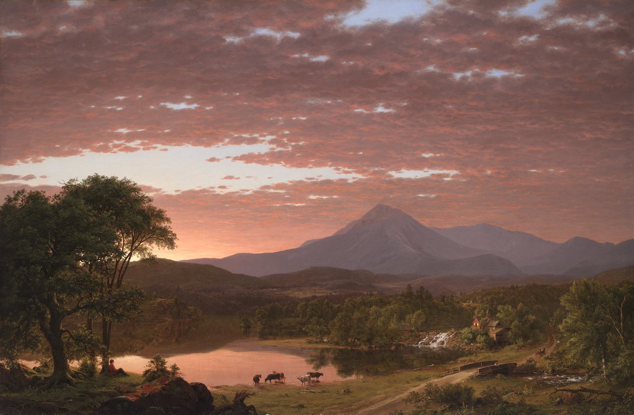 Mt. Ktaadn, 1853 de Frederic Edwin Church