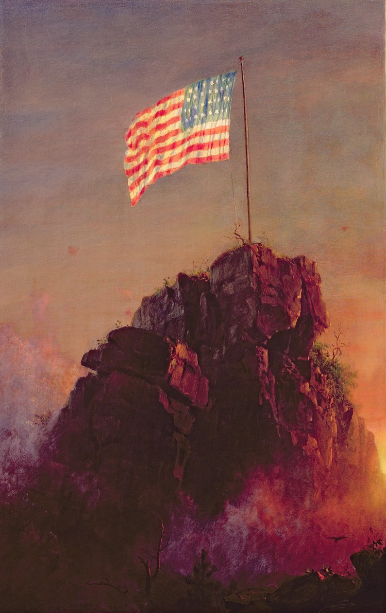 A nossa Bandeira de Frederic Edwin Church