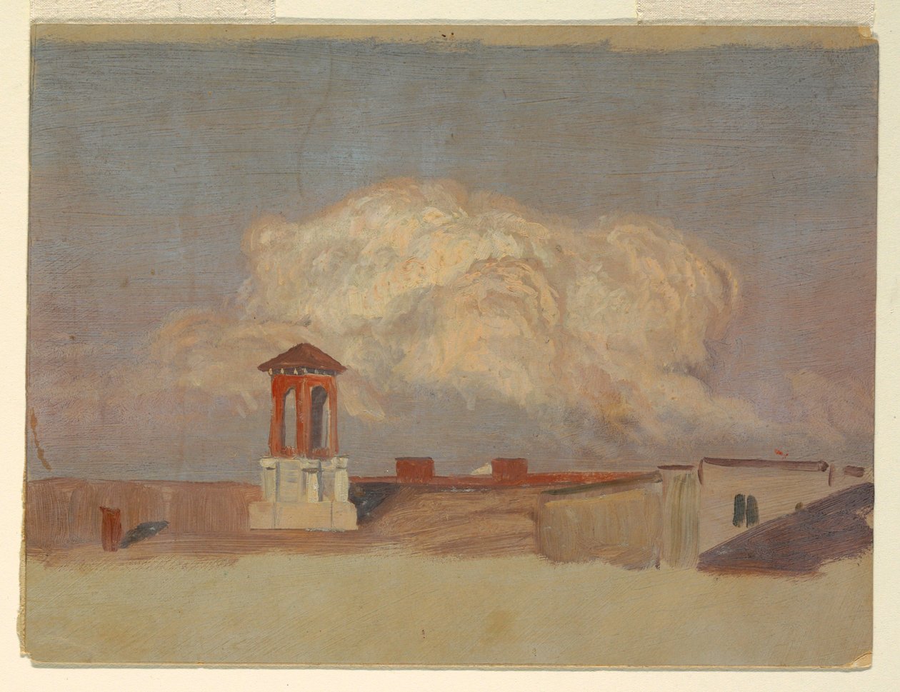 Telhados de uma cidade italiana de Frederic Edwin Church