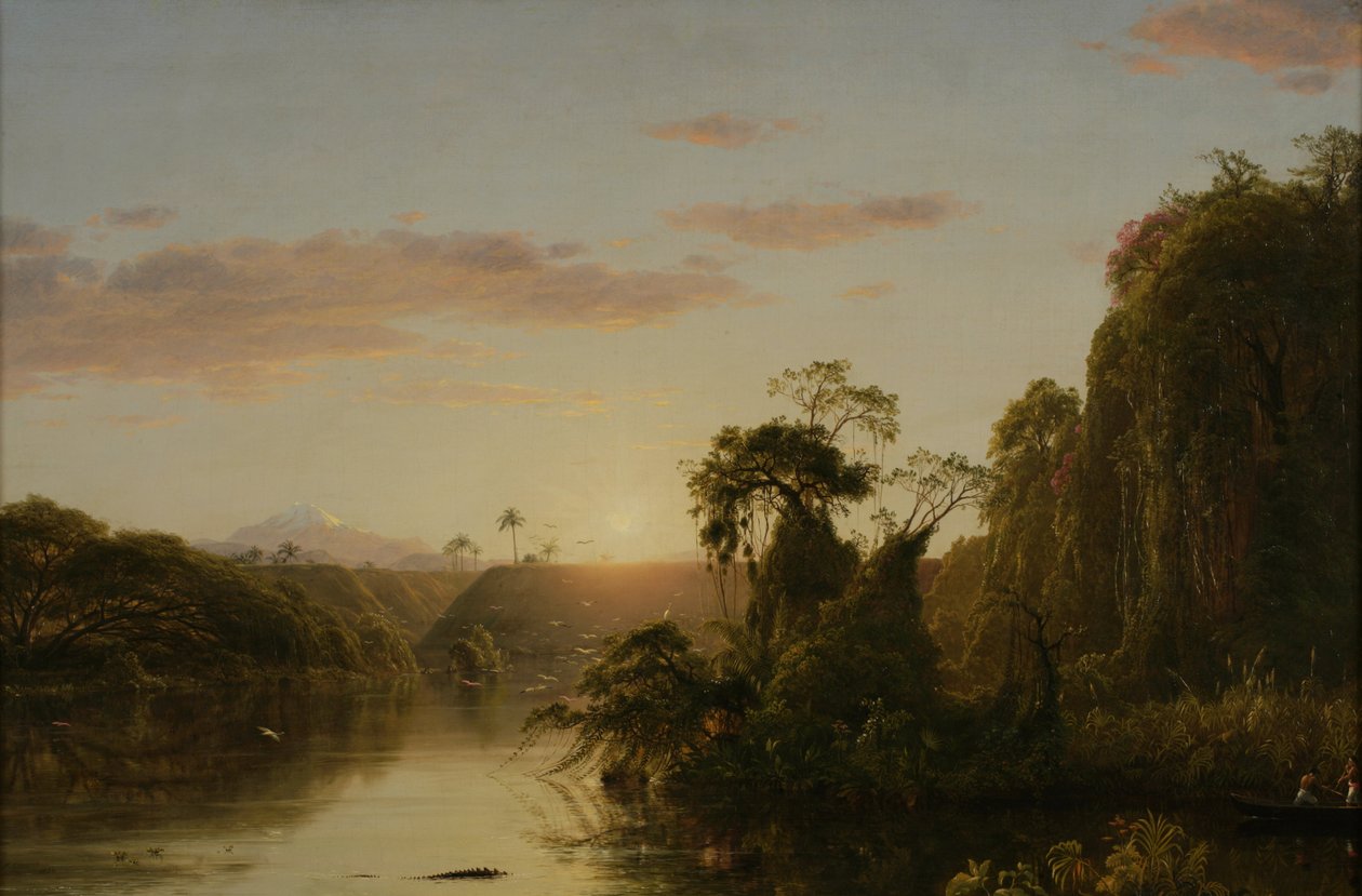 Cena no Magdalena, 1854 de Frederic Edwin Church