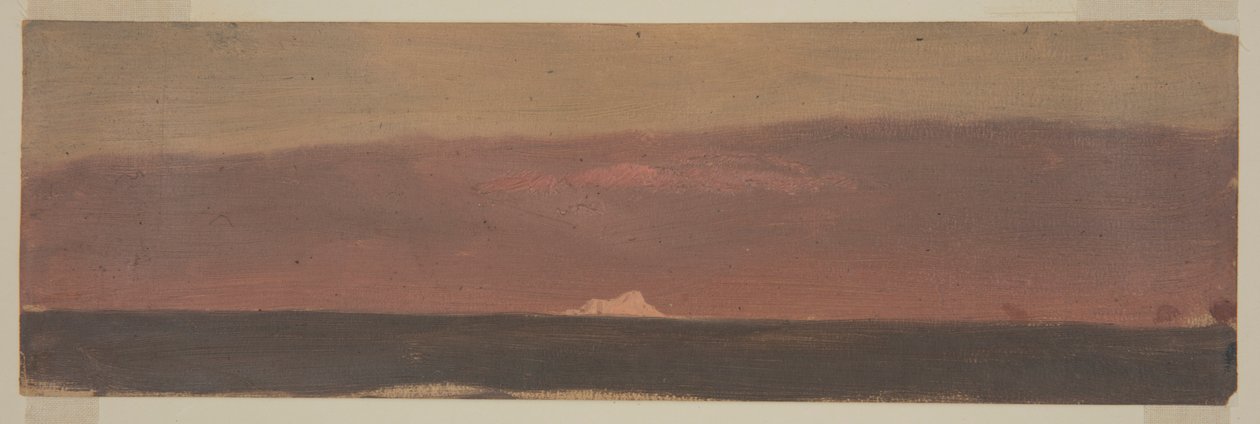 Seascape com iceberg de Frederic Edwin Church