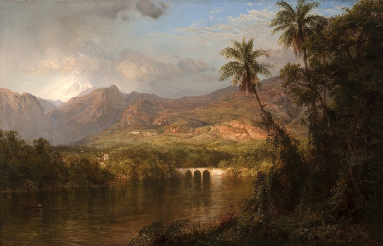 Paisagem da América do Sul de Frederic Edwin Church