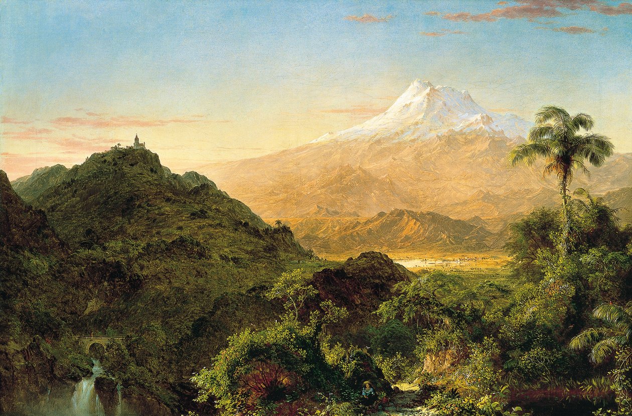 Paisagem sul-americana de Frederic Edwin Church