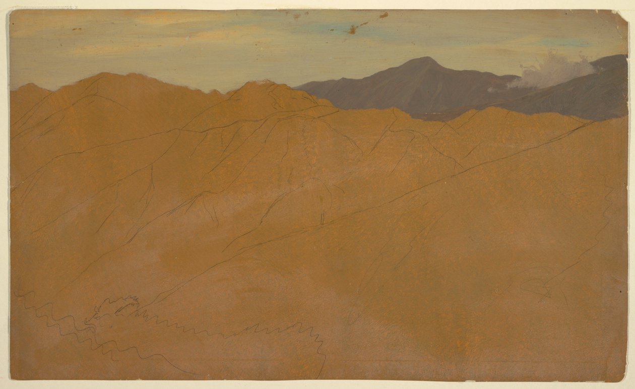 montanhas sul-americanas de Frederic Edwin Church