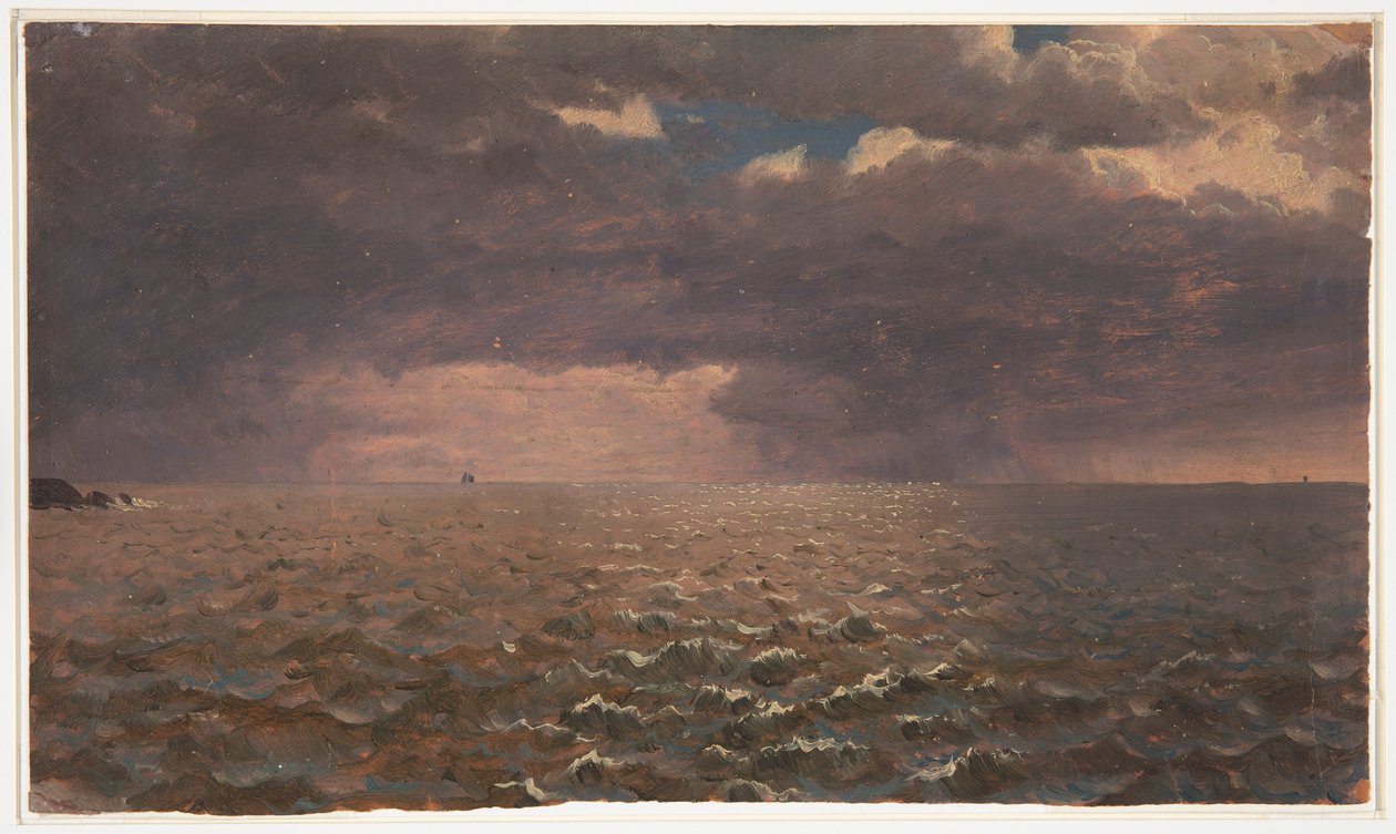 Mar Tempestuoso de Frederic Edwin Church