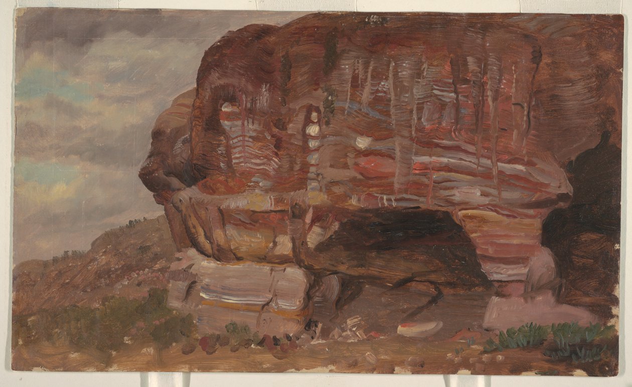 Estudo de uma rocha zoomórfica, Petra de Frederic Edwin Church