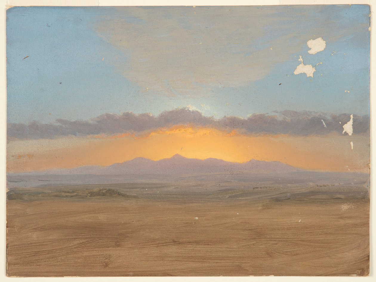 Pôr do sol de Frederic Edwin Church