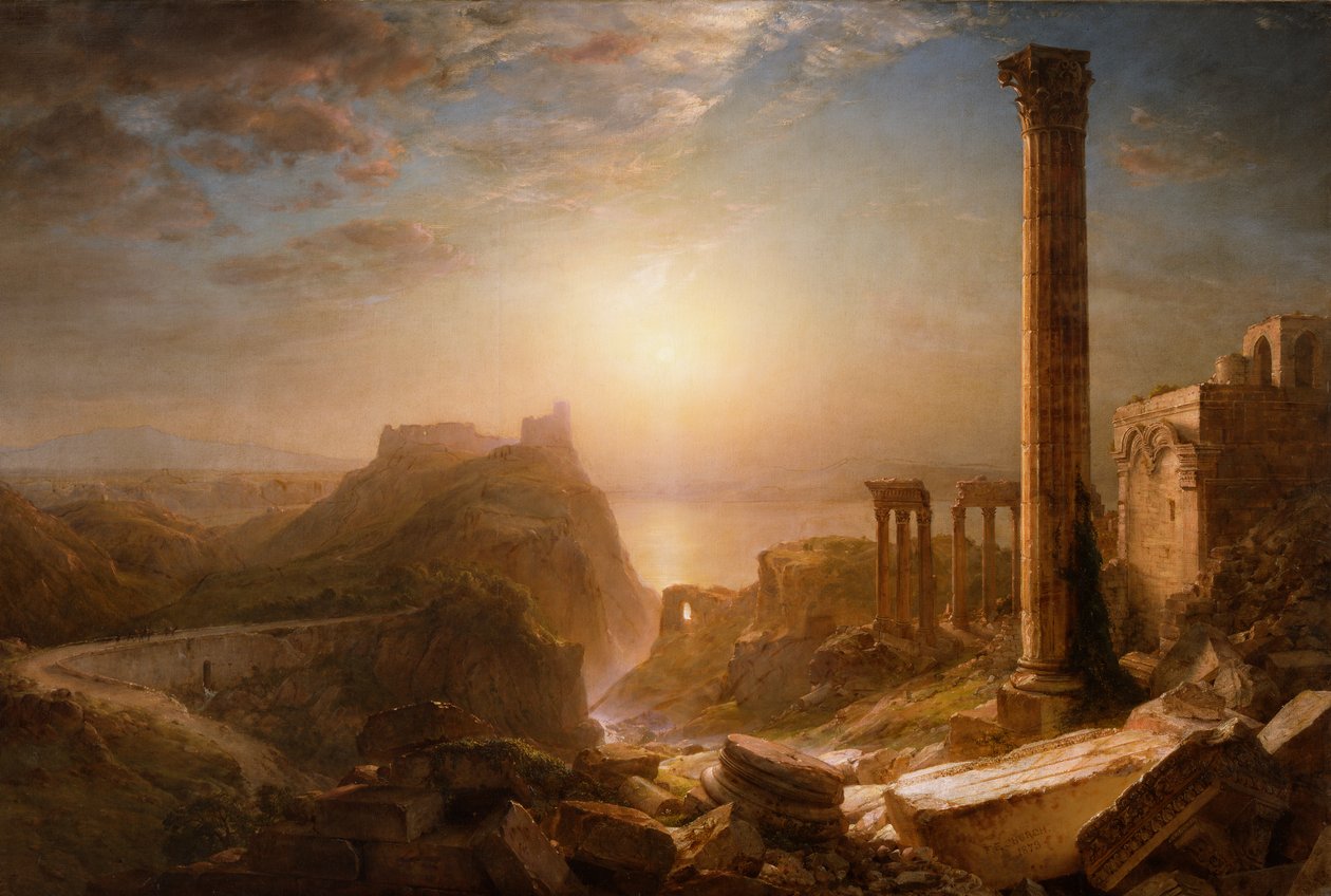 Síria pelo mar, 1873 de Frederic Edwin Church