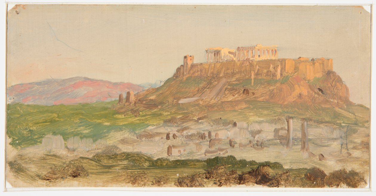 Vista da Acrópole, nascer do sol de Frederic Edwin Church