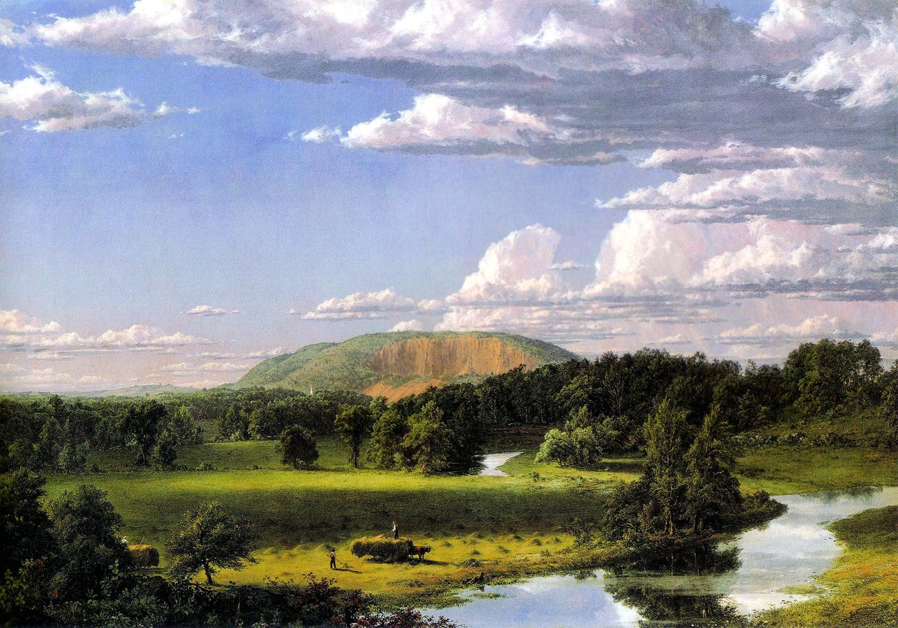 West Rock, New Haven de Frederic Edwin Church