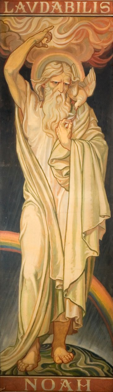 Profetas do Antigo Testamento: Noé, c.1910 de Frederic James Shields