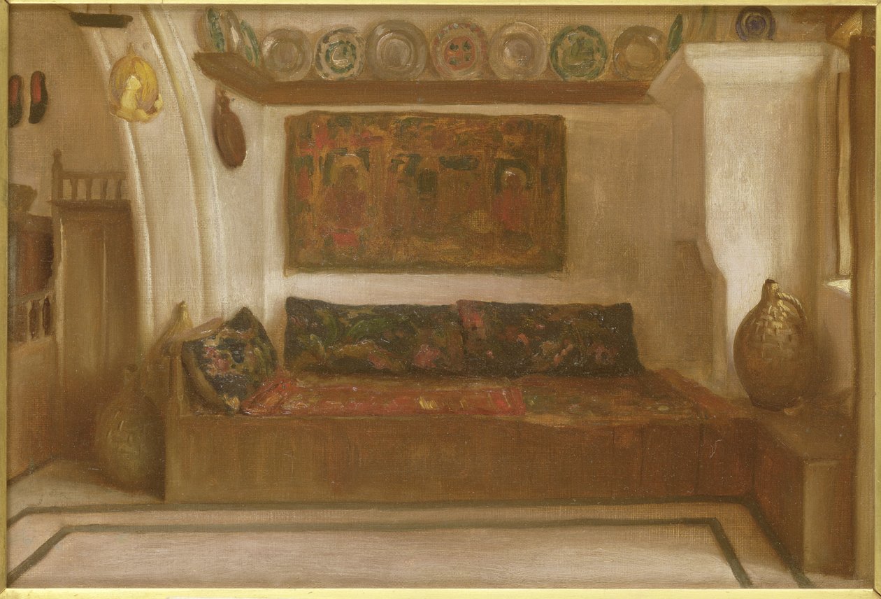 Uma casa em Lindos, Rodes de Frederic Leighton