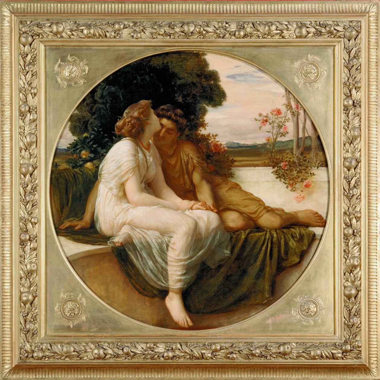 Acme e Septimius, exibido em 1868 de Frederic Leighton