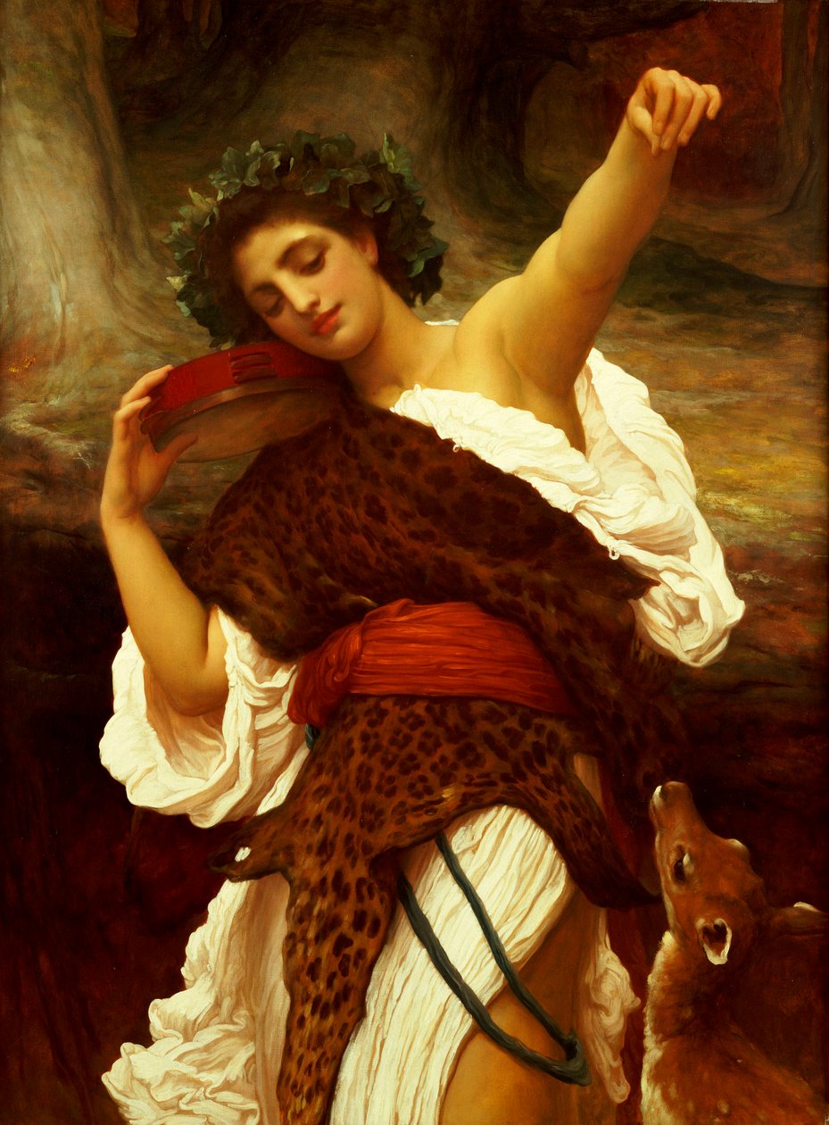 Bacchante, 1895 de Frederic Leighton