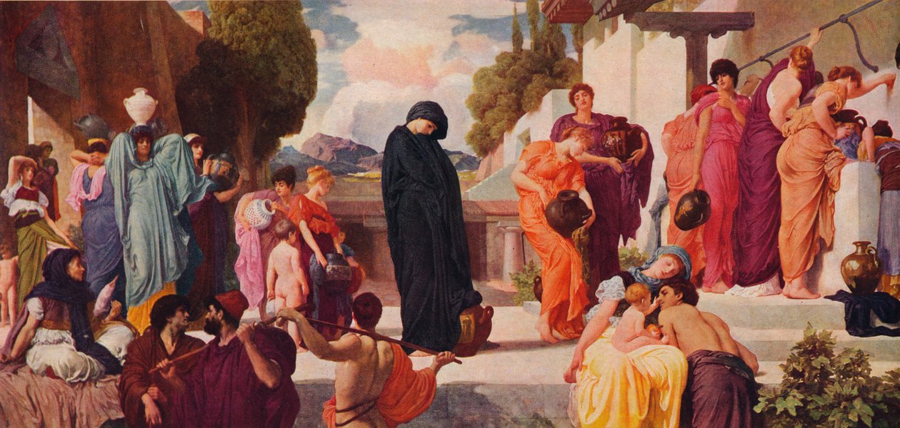 Andrômaca em cativeiro, c1886 de Frederic Leighton