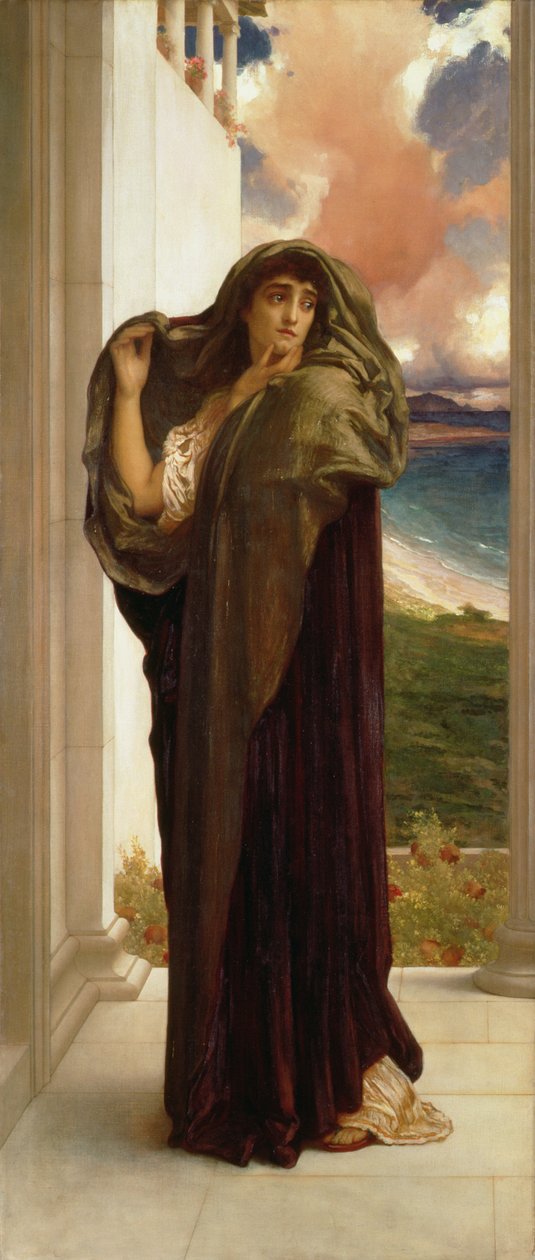 Despedida (óleo sobre tela) de Frederic Leighton