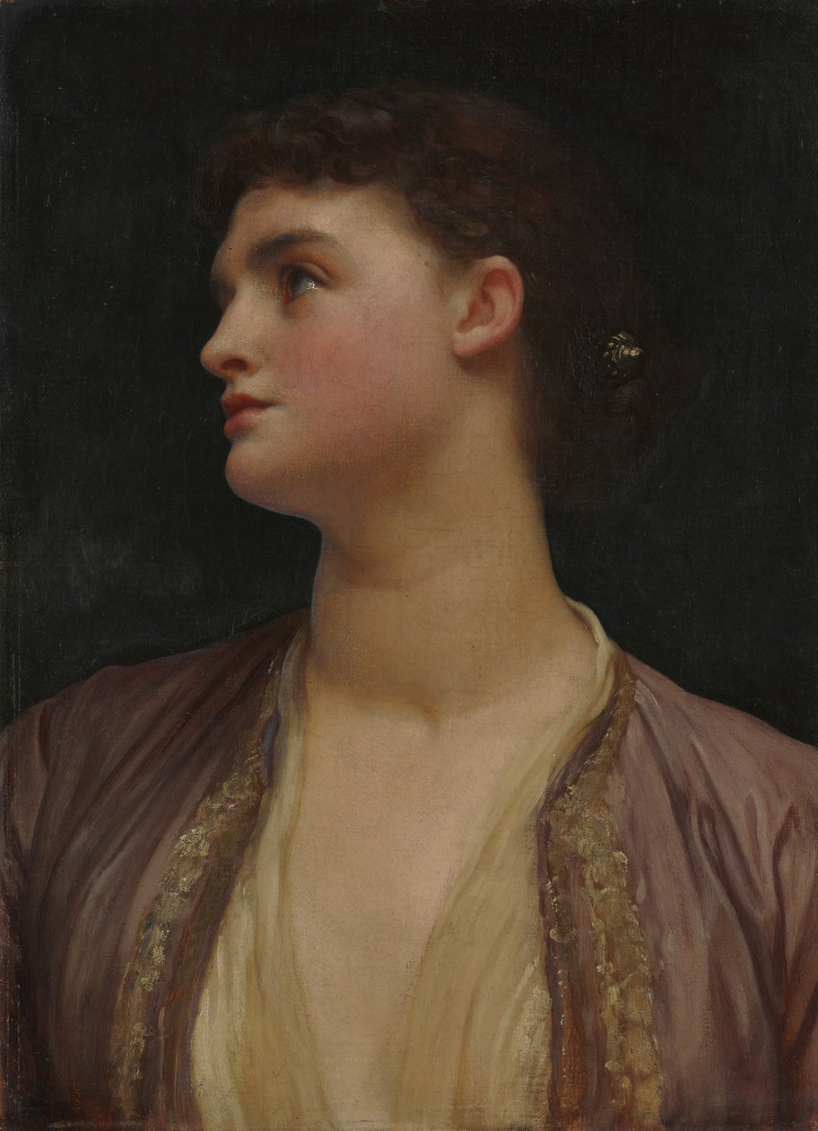 Lucia, possivelmente no final da década de 1870. de Frederic Leighton