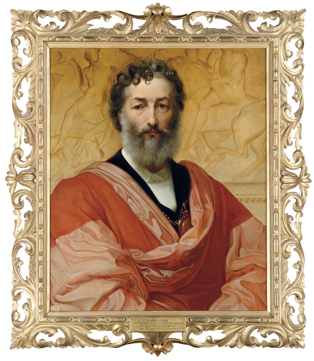 Retrato de Frederic Leighton de Frederic Leighton
