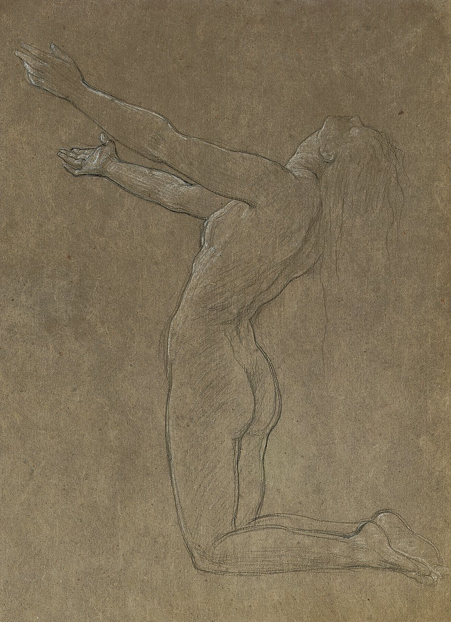 Study for Clytie de Frederic Leighton