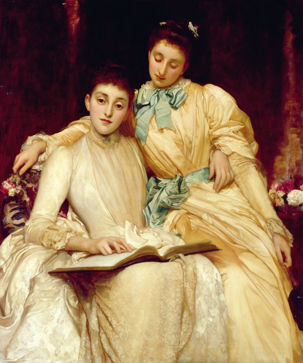 The Misses Stewart Hodgson de Frederic Leighton