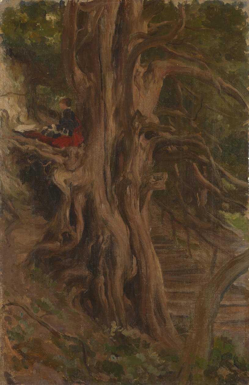 Árvores em Cliveden de Frederic Leighton 1st Baron Leighton