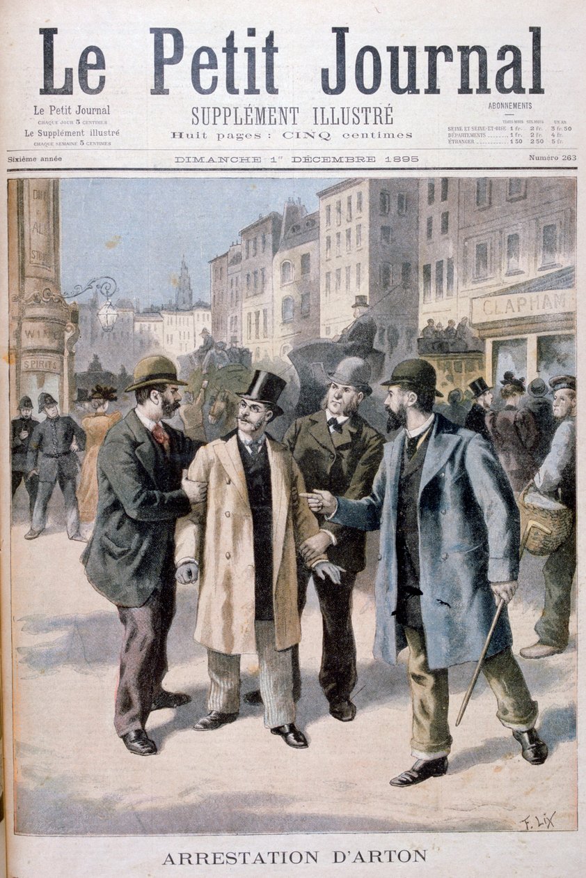 A prisão de Arton, 1895 de Frederic Lix