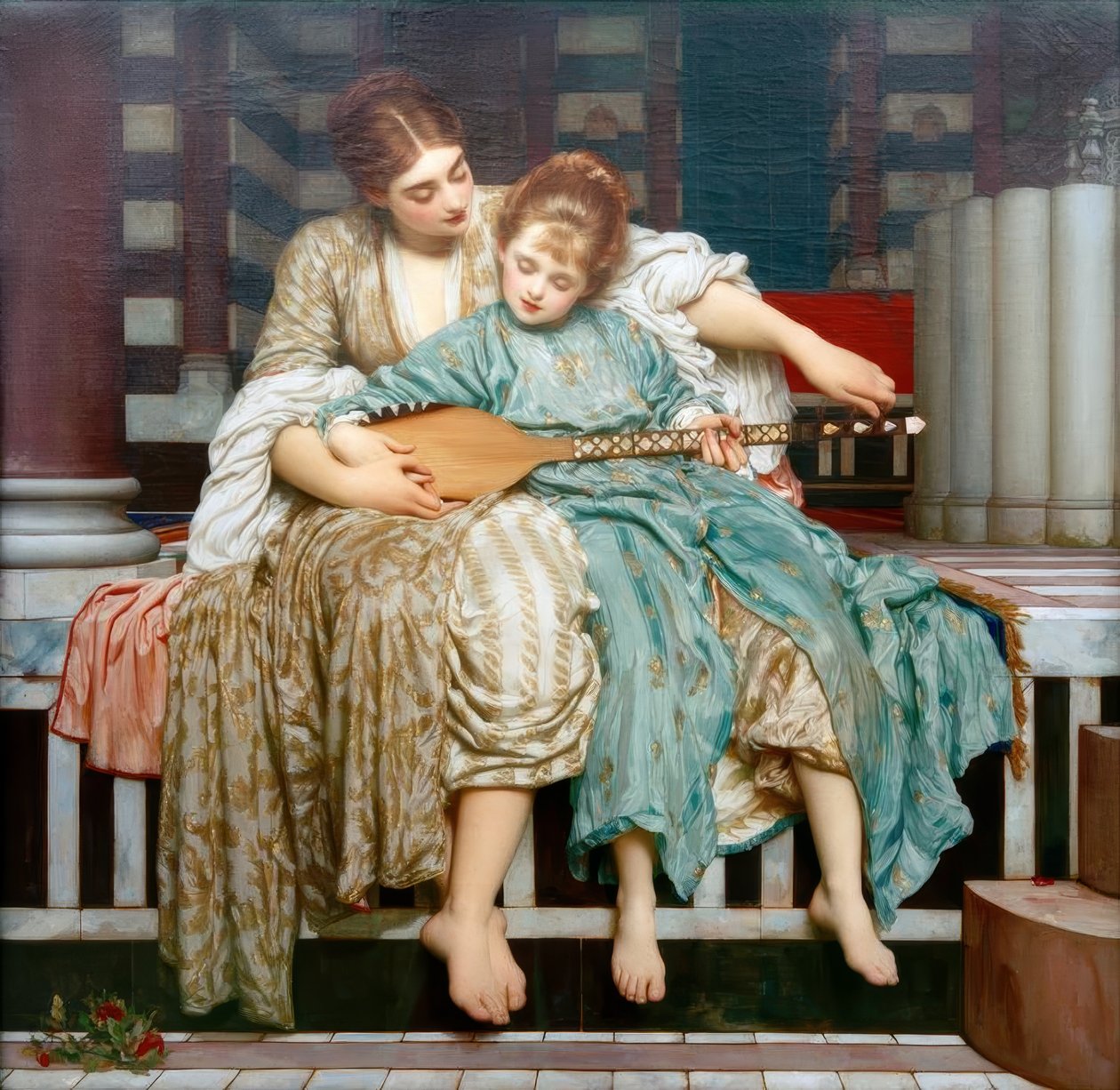 Aulas de música de Frederic Lord Leighton