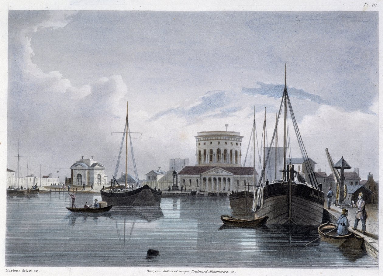 O Canal de la Villette (Canal de l