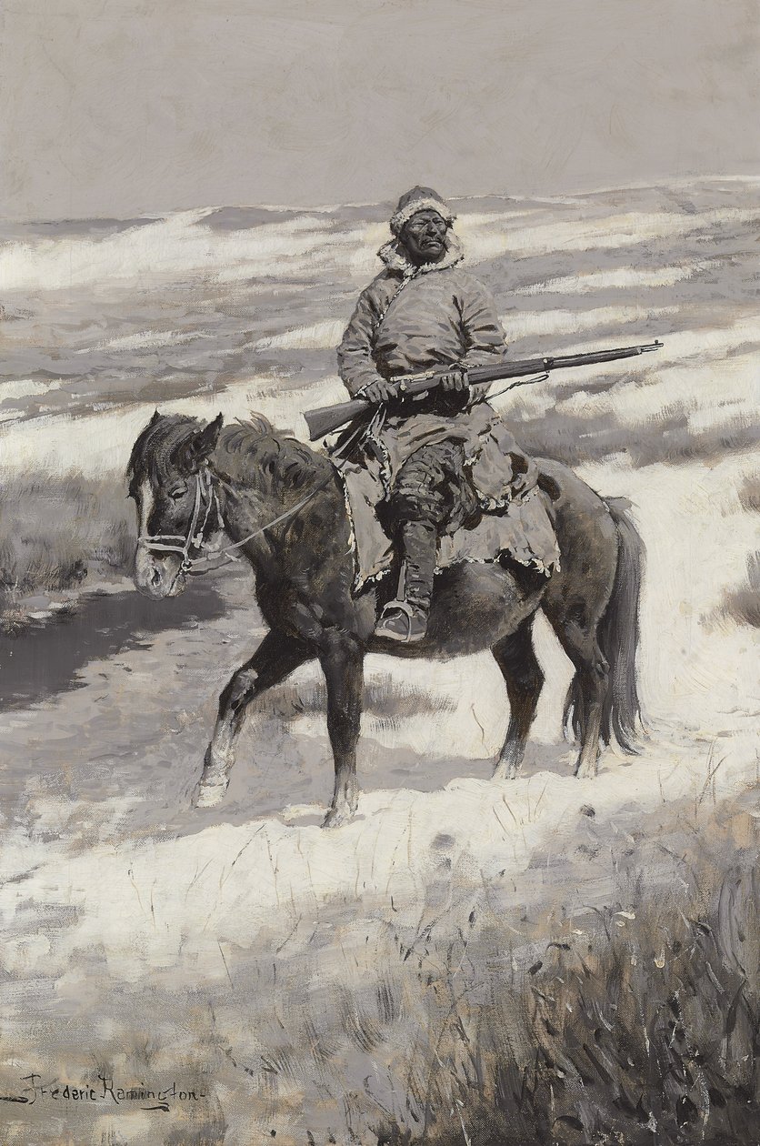A Manchurian Bandit, c.1904 de Frederic Remington