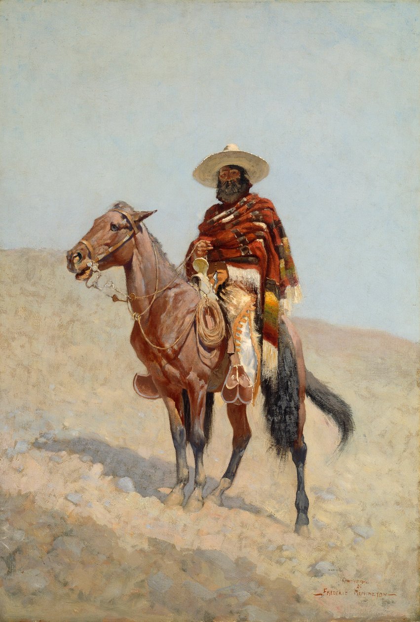 A Mexican Vaquero de Frederic Remington