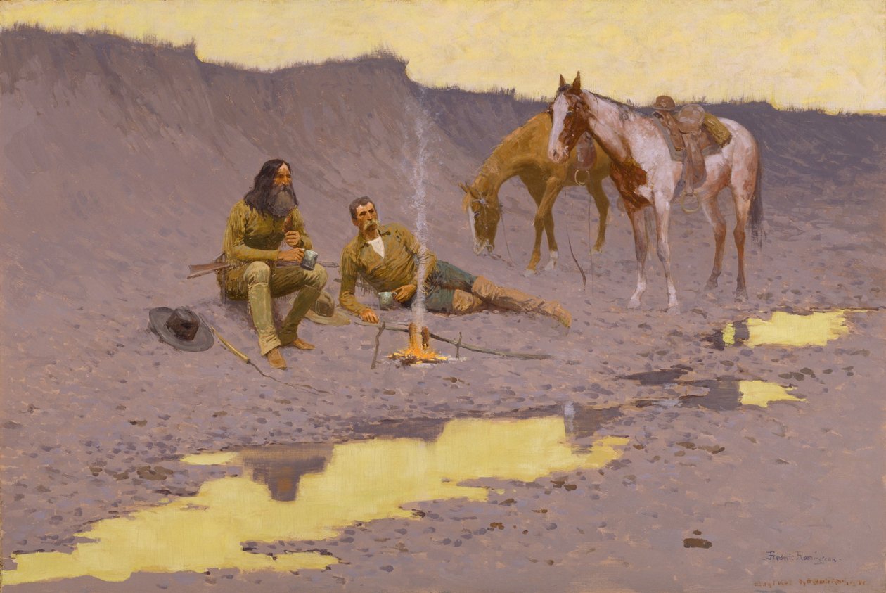Um novo ano no Cimarron de Frederic Remington