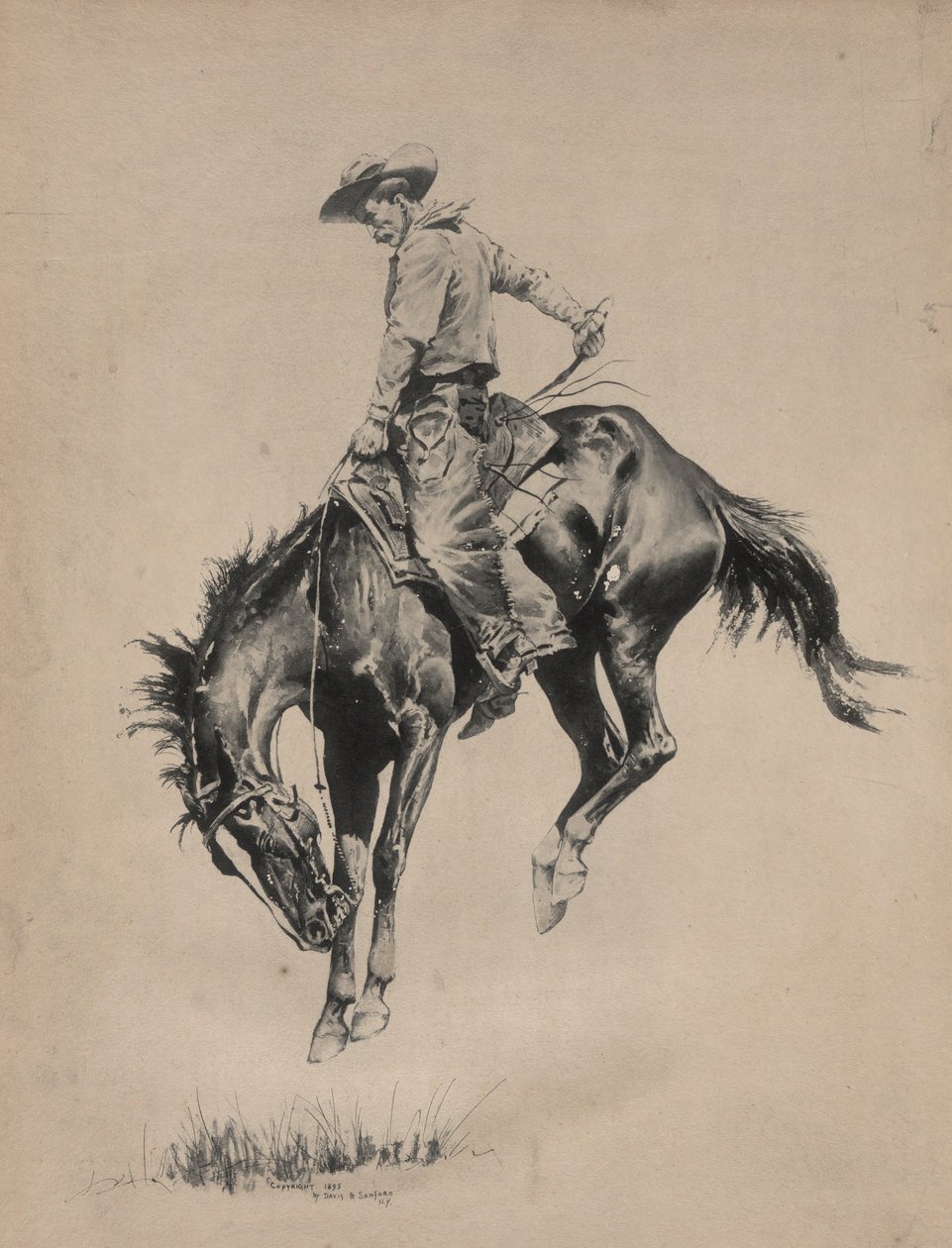 Bronco Buster de Frederic Remington