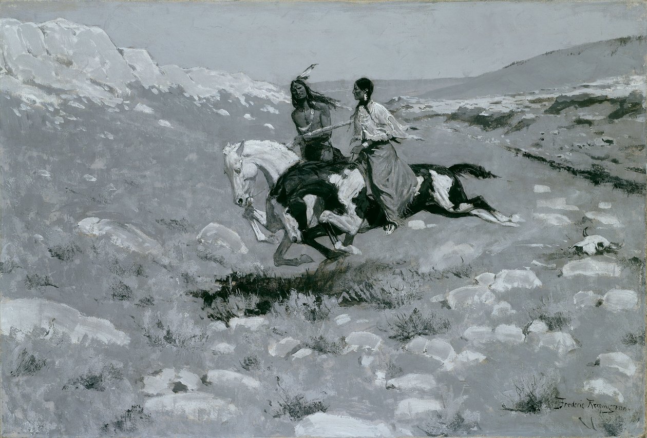 Cerimónia do cavalo mais rápido de Frederic Remington